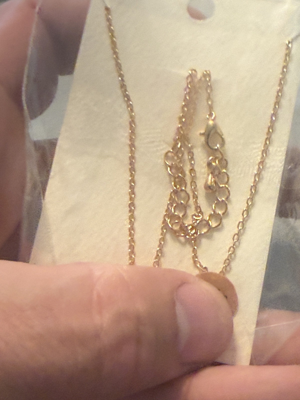 Andarite gold-dipped brass Aries zodiac pendant necklace JB1