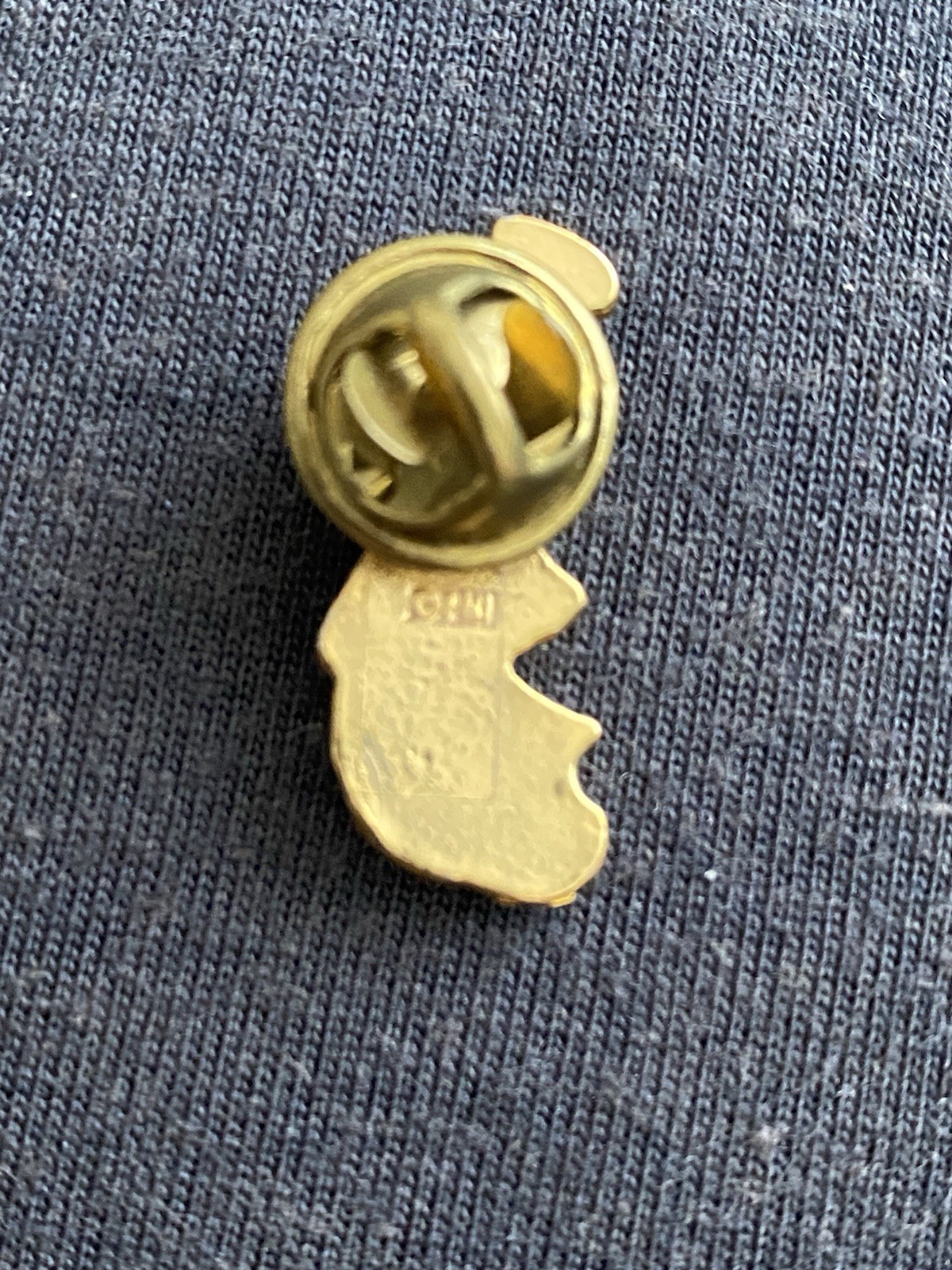Vintage Precious Moments Gold Tone Mini Angel Small Pin Signed