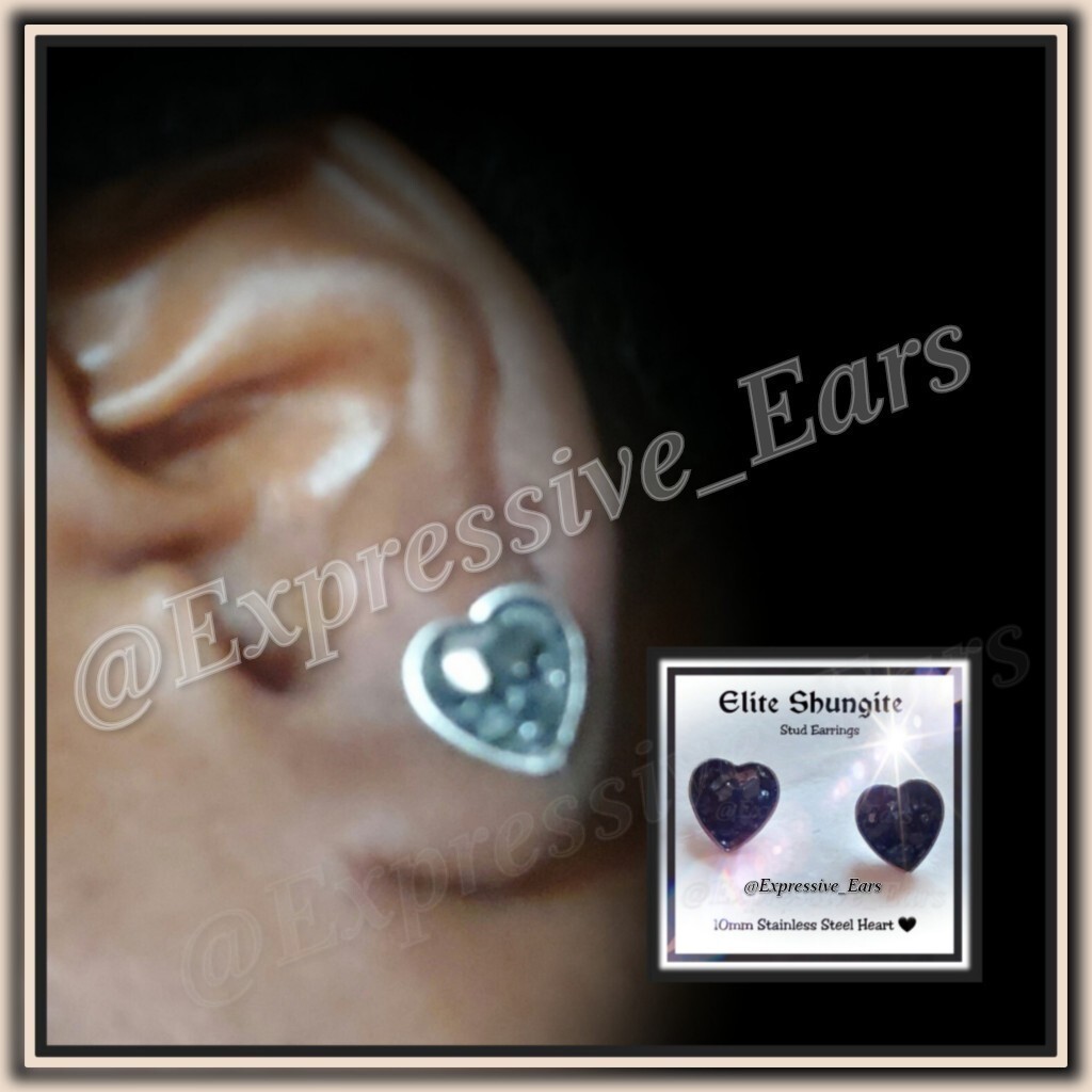TIGERS EYE 💫 1″ inch Cute Dangle Earrings ~Goldtone – By EXPRESSIVE EARS