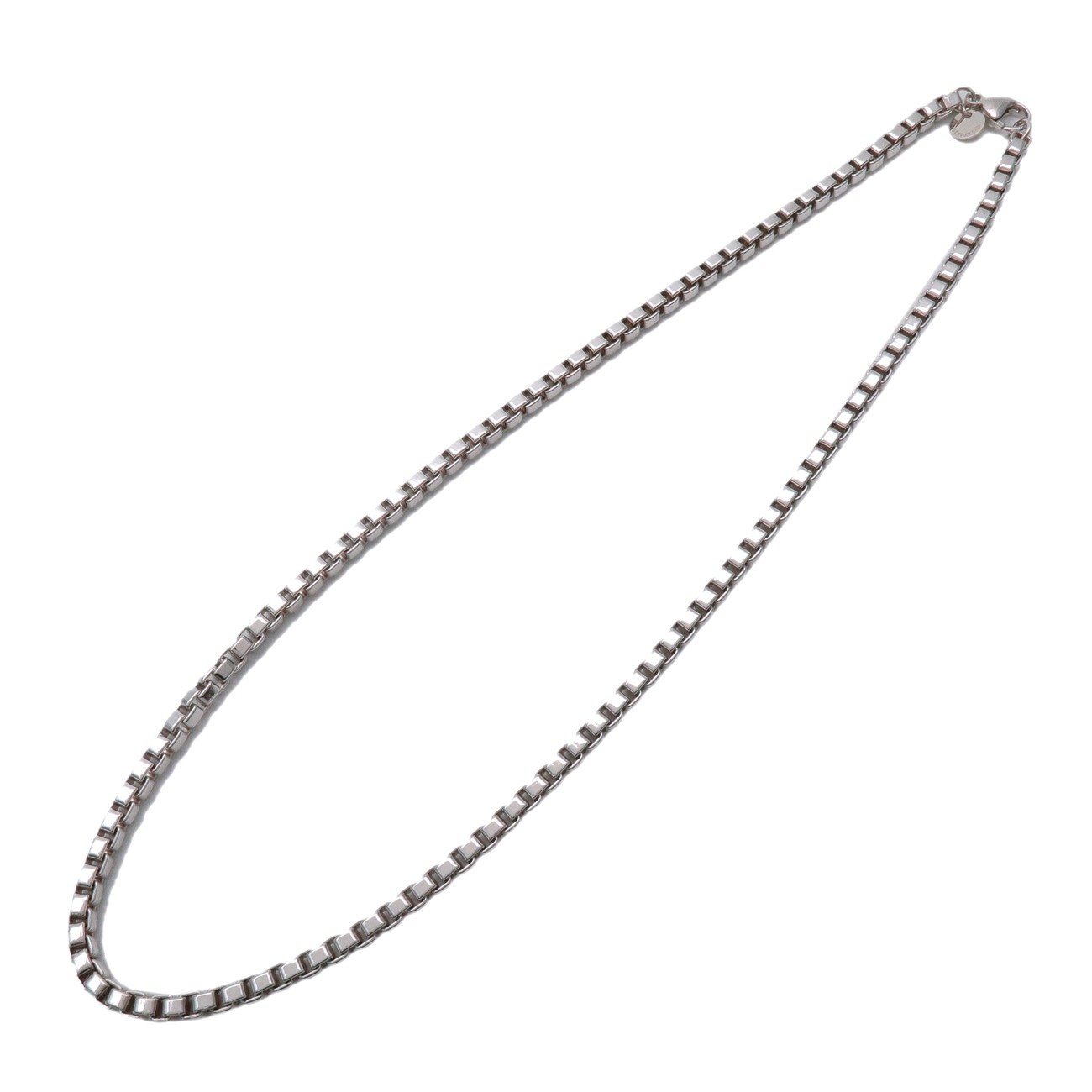 Tiffany & Co Venetian Link Necklace SV925 Silver Authentic Used F/S