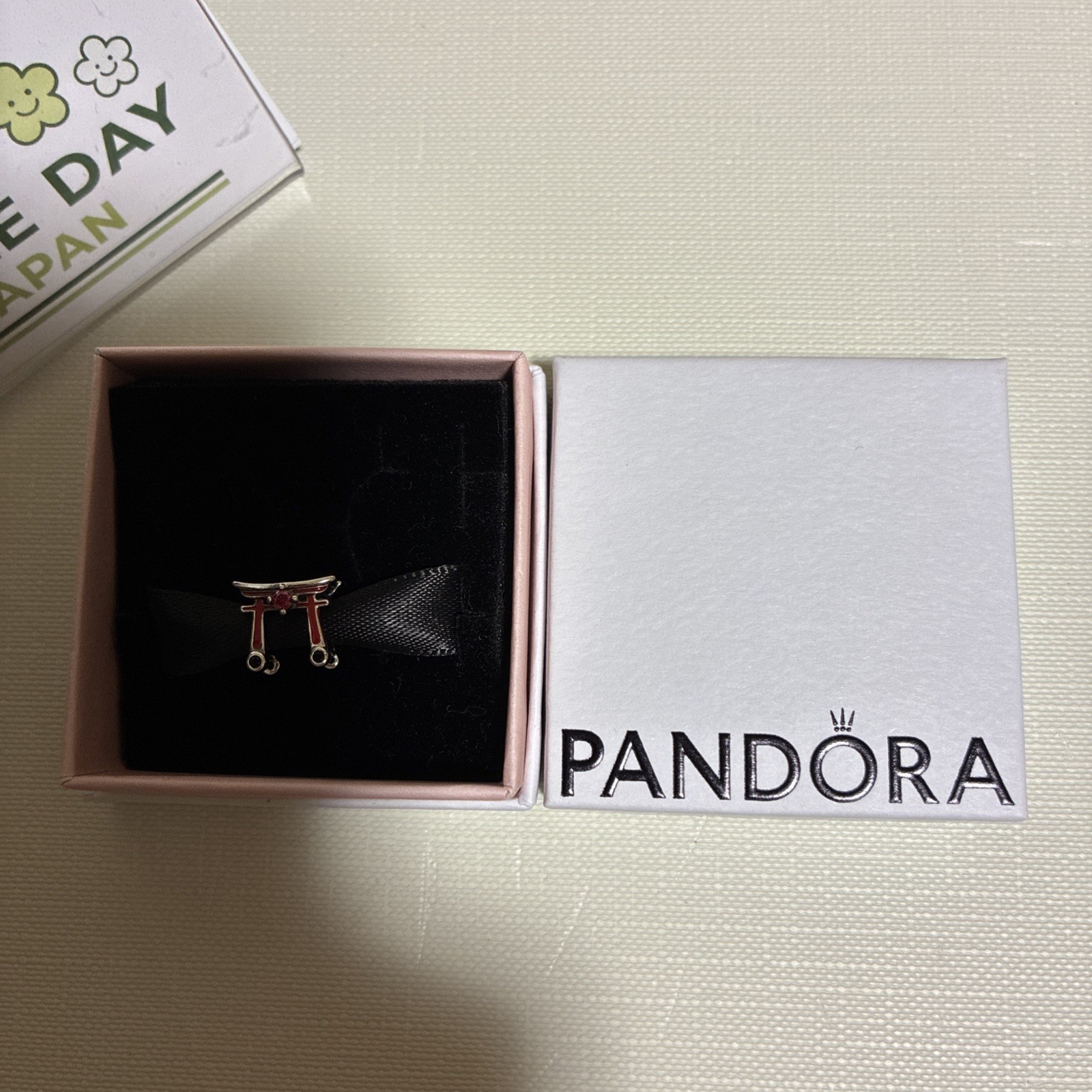 Pandora Japan Torii Gate Charm Women’s Sterling Silver 925 With Box New