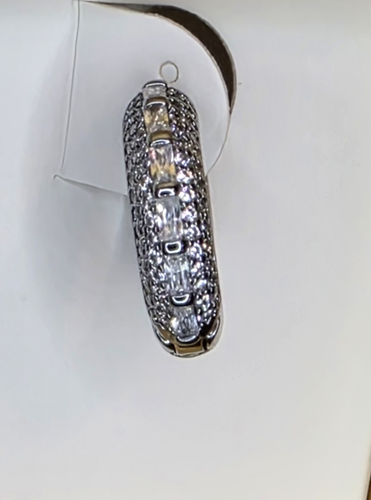Bomb Party Charmed Hoops, ER99214, Versatile Grace-Hematite Plating