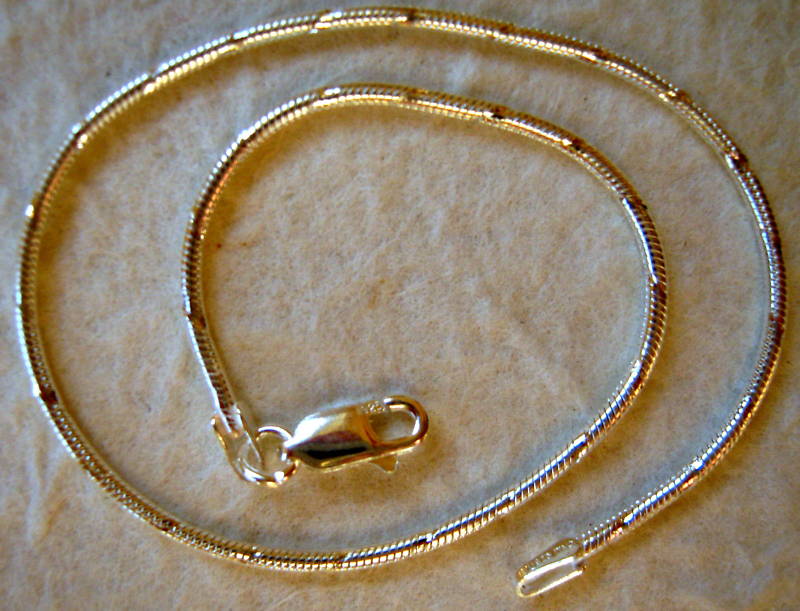 Italy Sterling Silver Diamond Cut Ankle Bracelet 10″