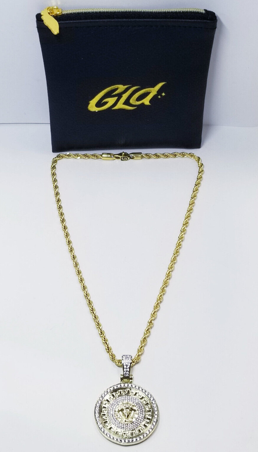 GLD Shop Medusa Pendant Necklace