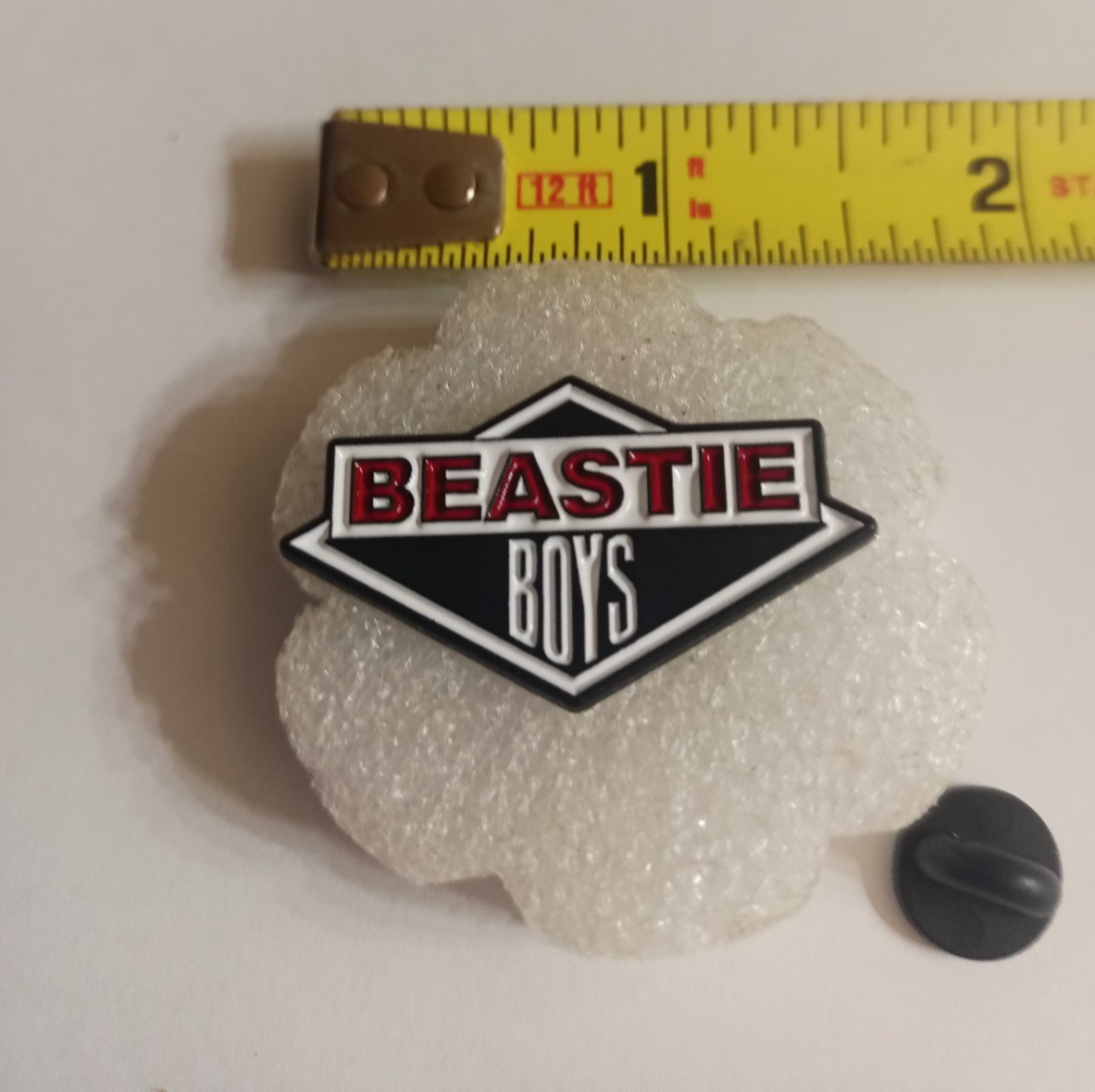 BEASTIE BOYS-PIN-2 OR MORE PINS $5.49 SHIPPING-SPEND $20 SHIPPING IS FREE