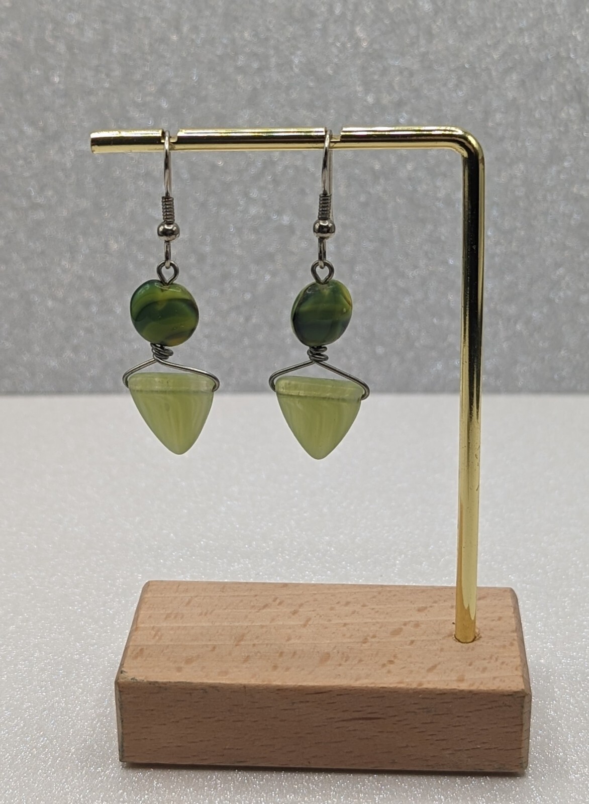 Two Pretty Pairs Of Dangle Earrings