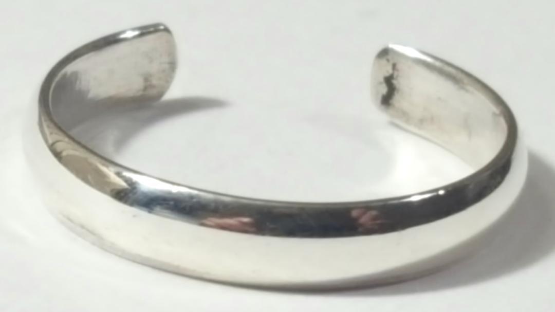 Plain Band Toe Ring Adjustable 925 Sterling Silver 4mm
