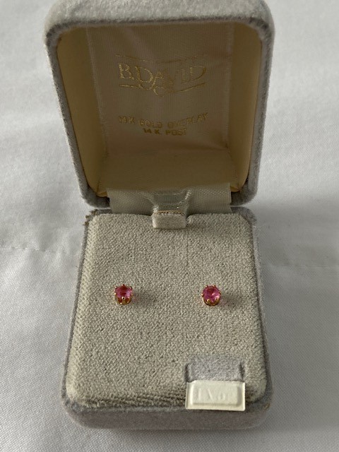 Concepts Pierced Earrings Sensitive Ears 14K Solid Gold & 24K Gold Plated