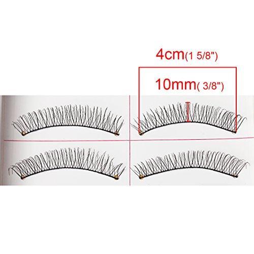 Sexy Sparkles Handmade Natural Fashion Long False Eyelashes (10 Pairs) (10mm)