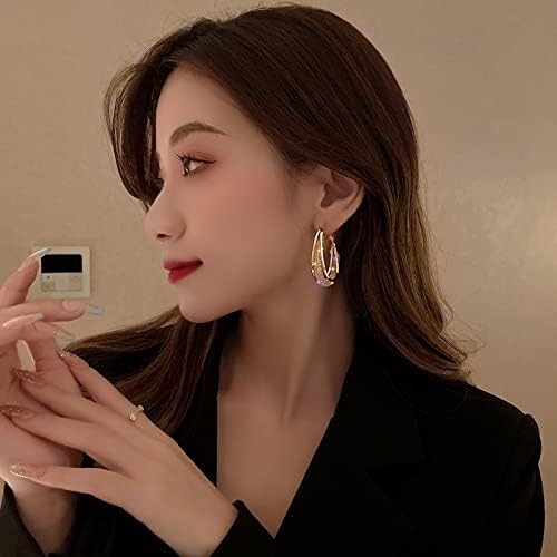 Stylish Germanium Hoop Earrings for Lymphatic Drainage – Perfect Gift for Women