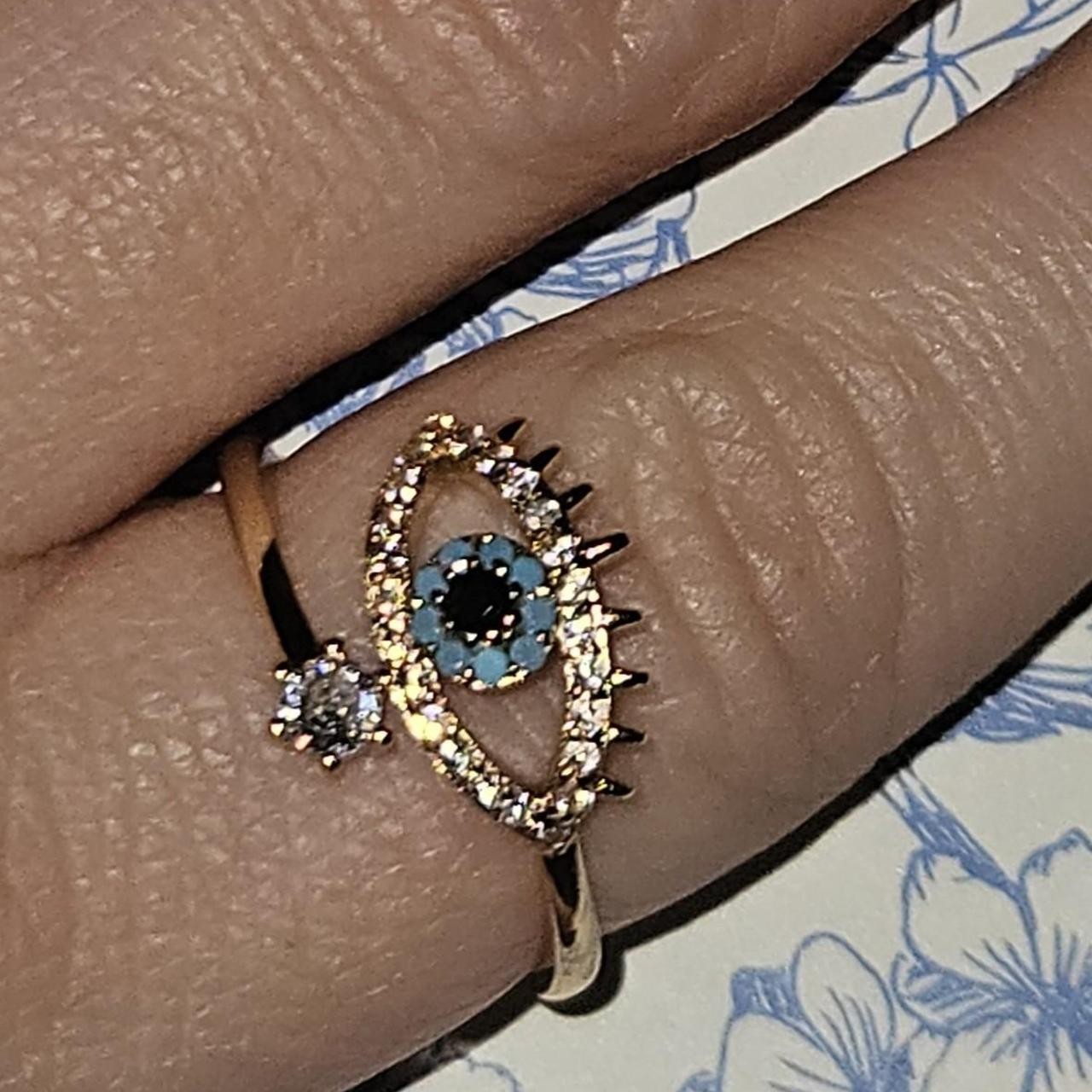 Celestial Sight Ring – Golden Aura