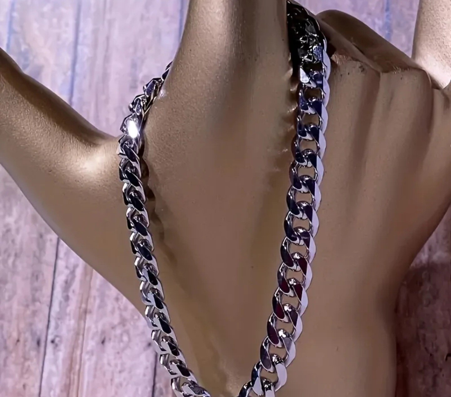 Necklace and Bracelet Set. Titanium Steel