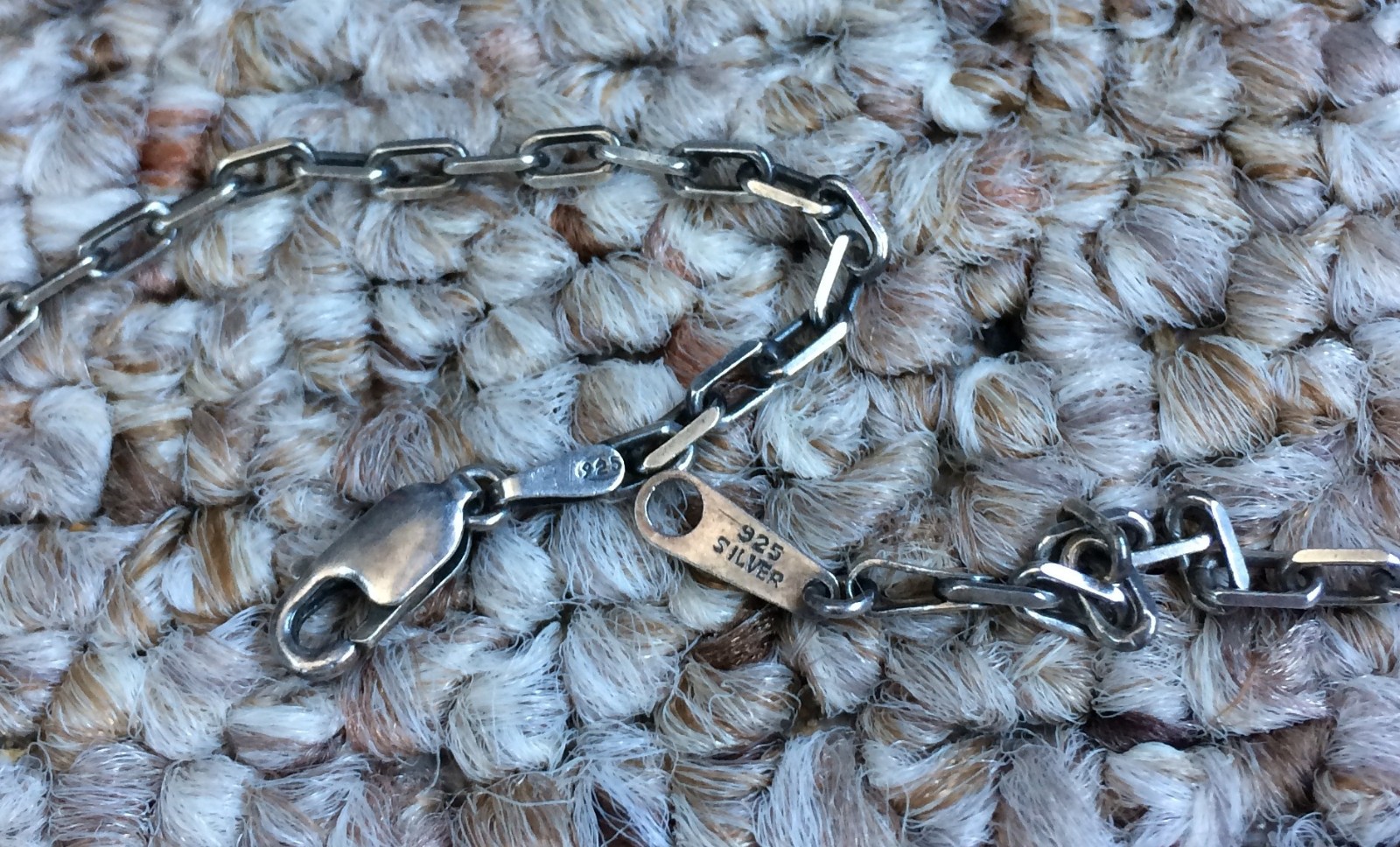 Hysteric Glamour Sterling Silver Handcuffs Necklace