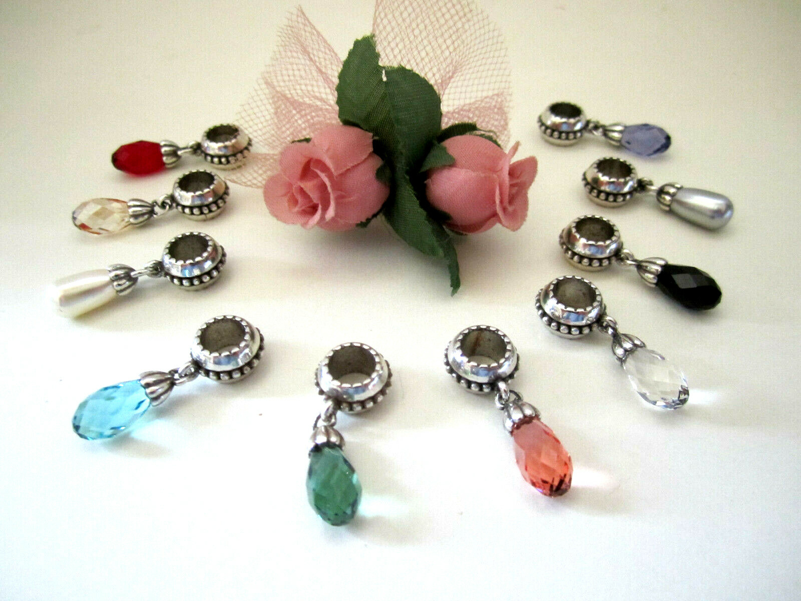 Brighton “DREAM DROP” Multi-Silver Charm (MSR$22) New