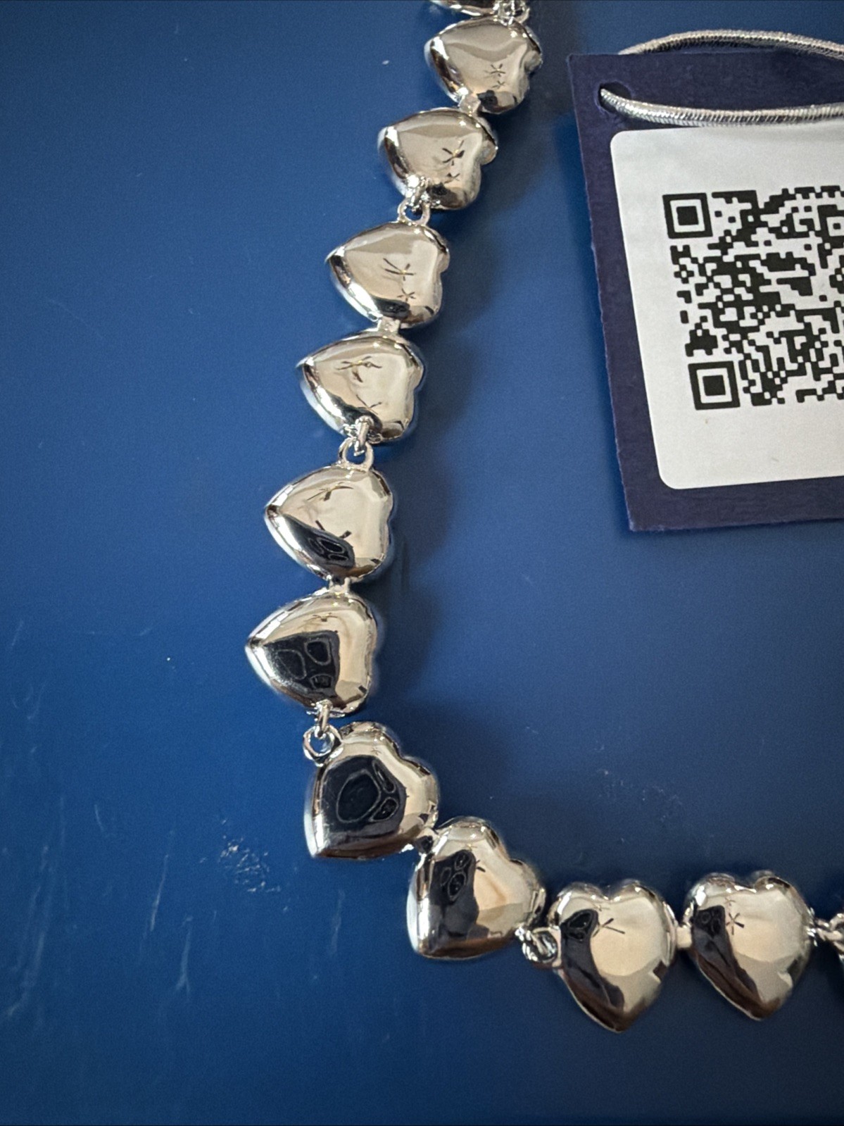 Ariana Grande x Swarovski necklace Mixed cuts, Heart, White