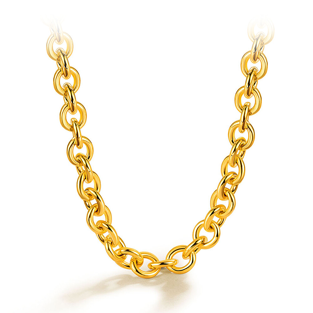 925 Sterling Silver Men’s 6mm Rolo Chain Necklace Round Cable Link Necklace