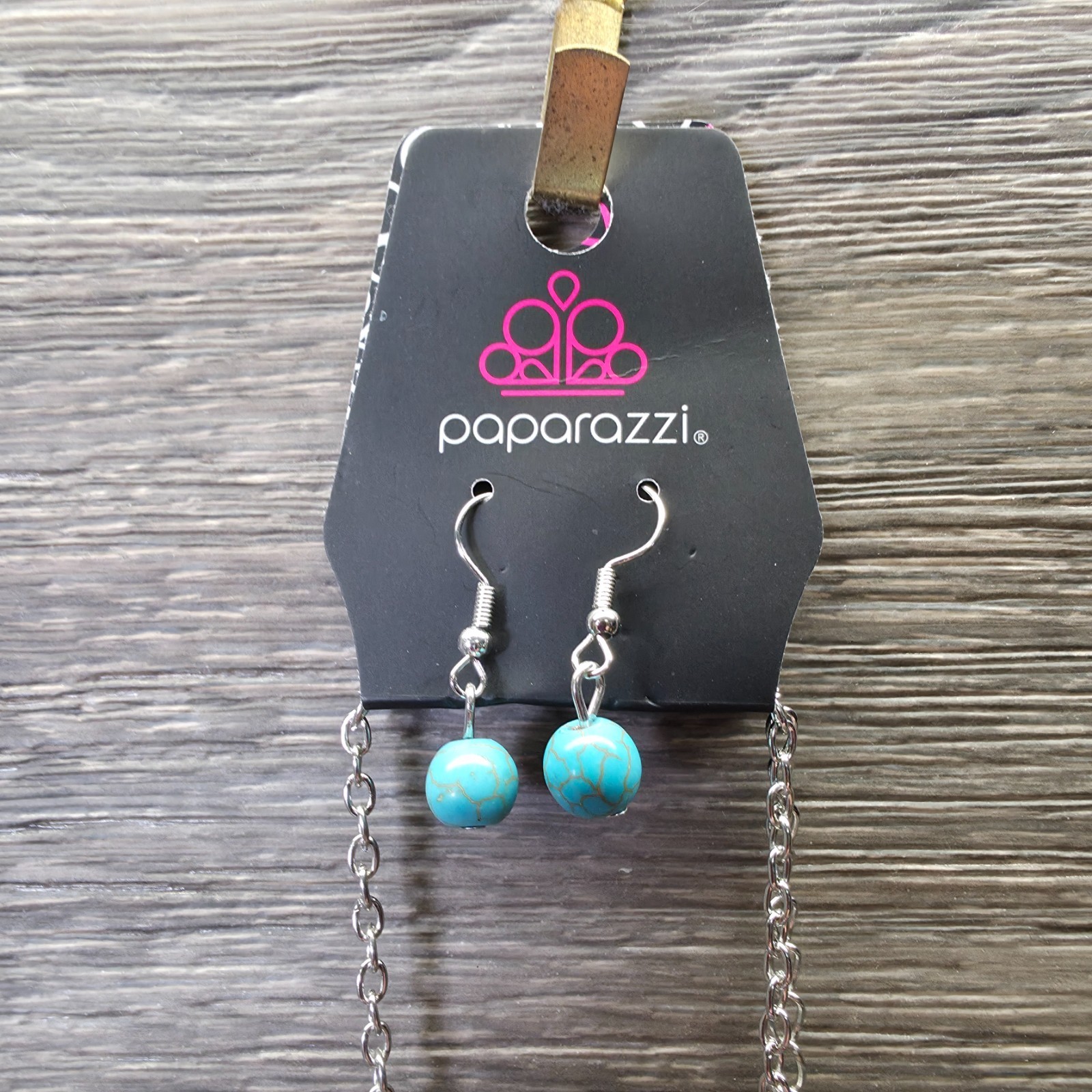 Paparazzi Simply Santa Fe Jewelry Set Statement Necklace Earrings Bracelet Set