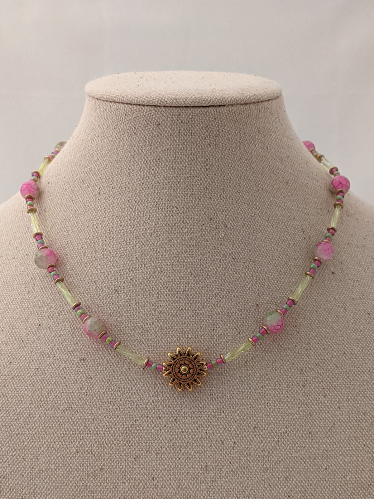 Ladies/Girls Summer Fun Necklace Birthday Gift All Occasion, 16.25 Inches W/ 2″
