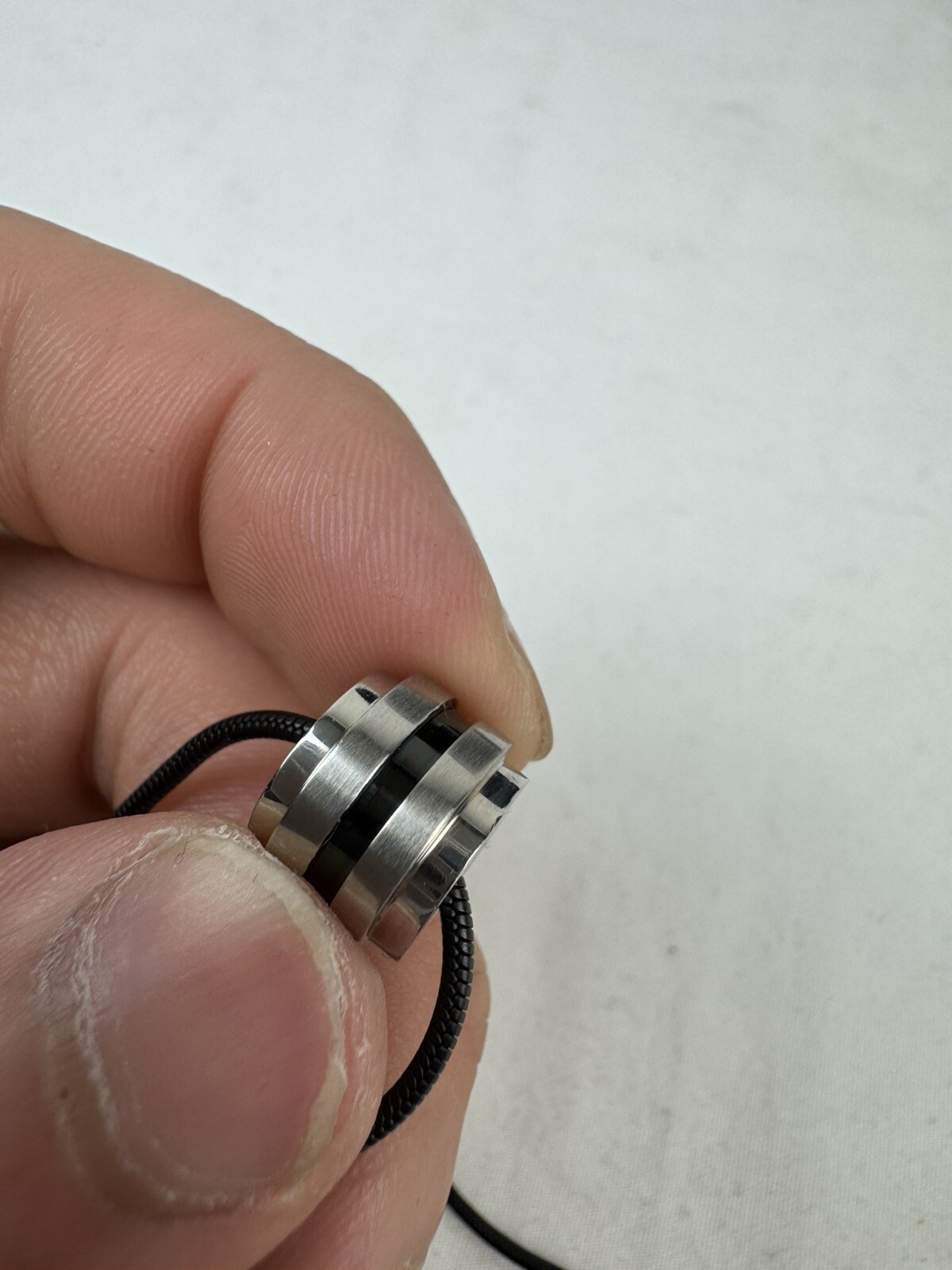 B. Tiff Circular Pendant w/ 26” Chain