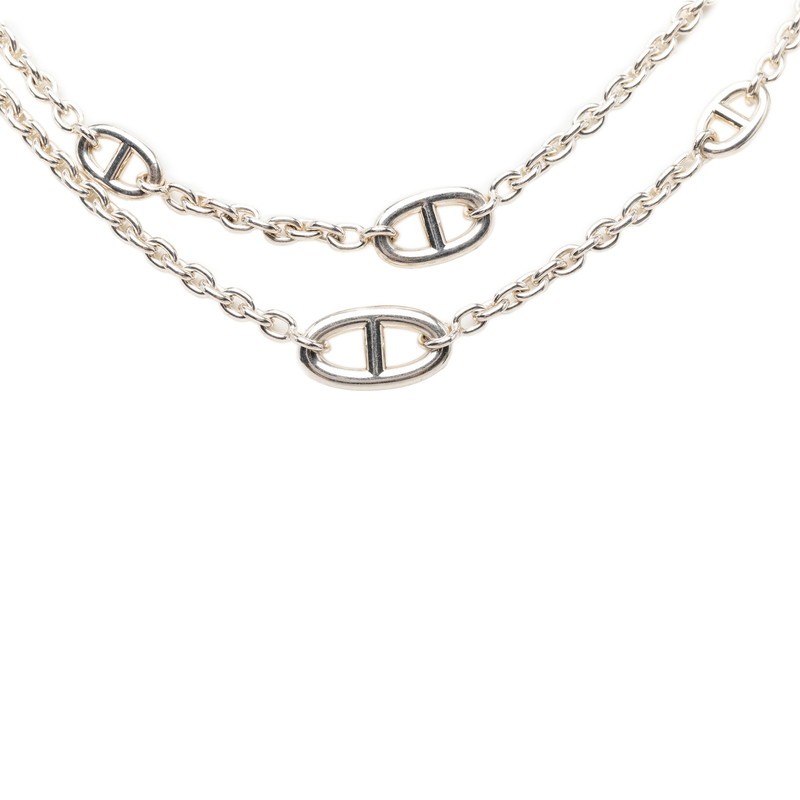HERMES Chaine d’Ancre Farandole 120 Long Necklace Women 【Used】
