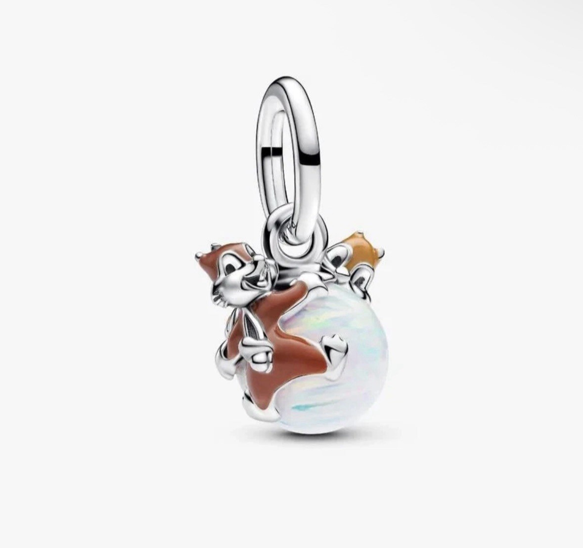 Authentic Pandora #793532C01 Disney Chip & Dale Bauble Dangle Charm