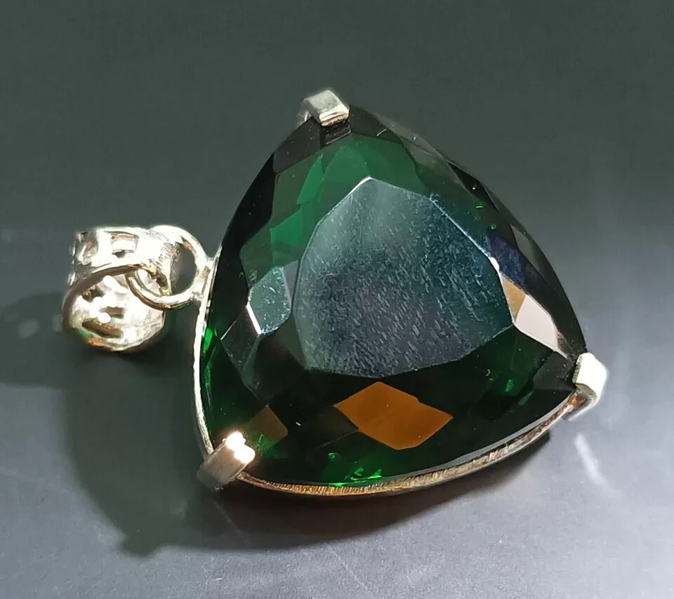 70.70 Ct EGL Certified Natural Topaz 925 Solid Silver Pendant Loose Gemstone