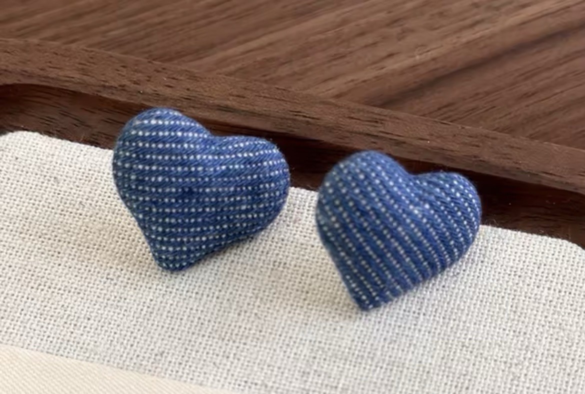 womens Fabric earrings