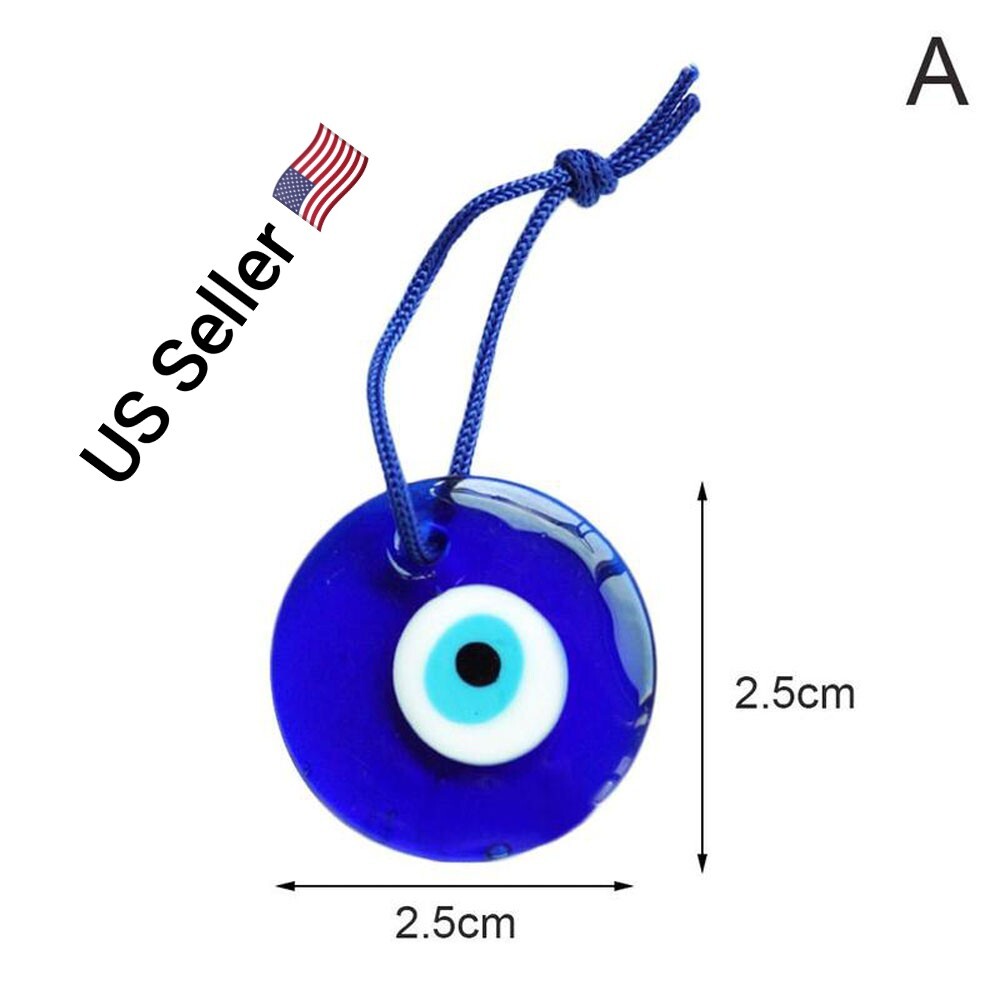 New Fashion Turkish Blue Evil Eye Keychain Lucky Evil Eye Charm Pendant