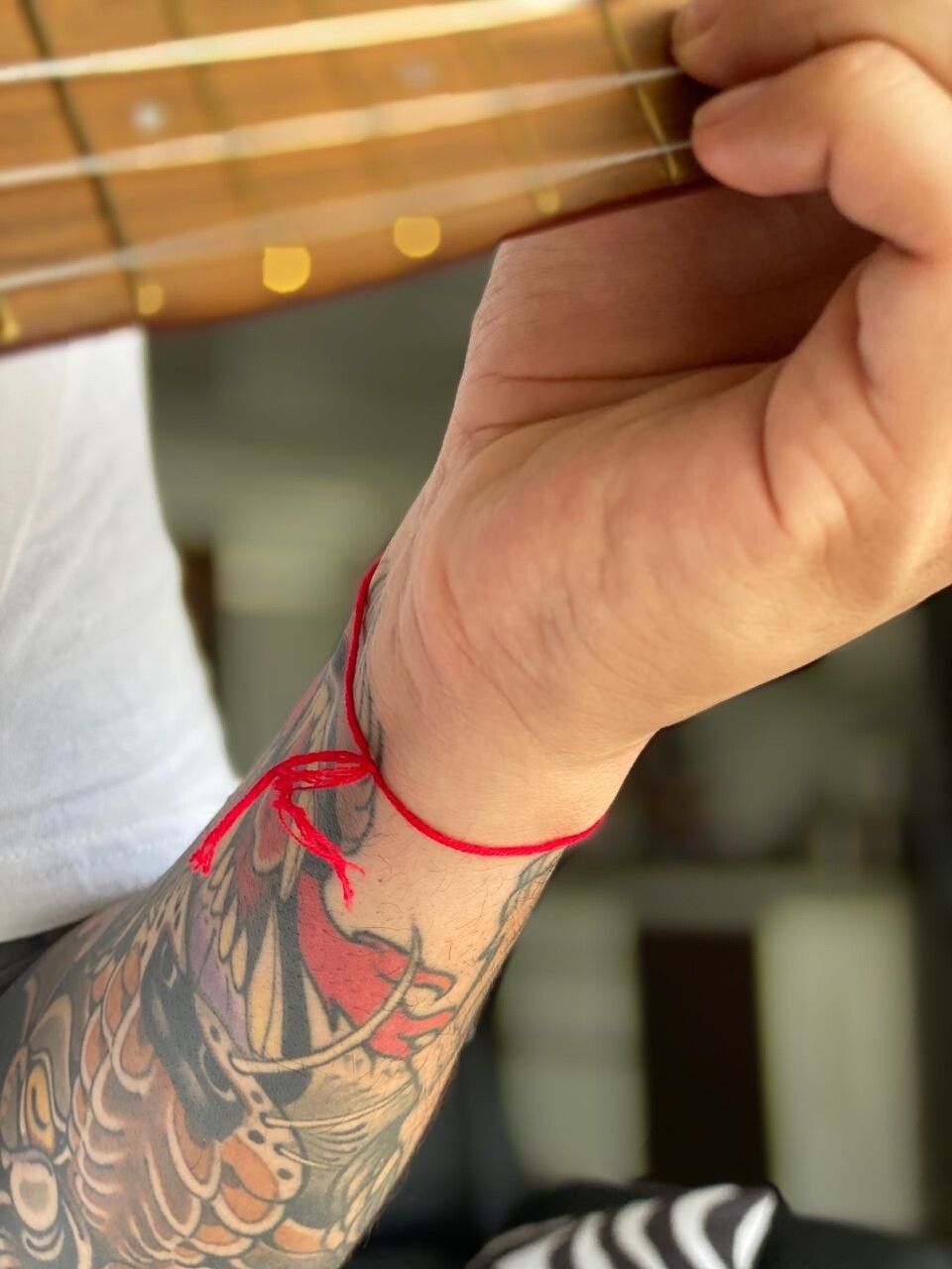 Kabbalah red string minimal bracelet good luck thread hilo rojo men women gift