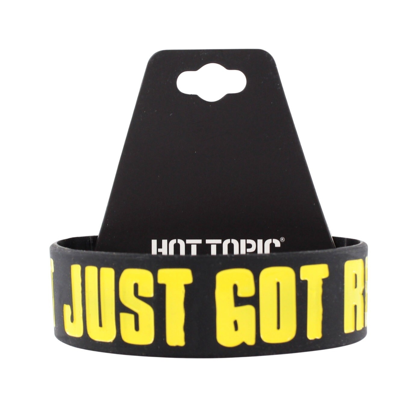 “SH!T JUST GOT REAL” Silicone Wristband from Hot Topic #B2214