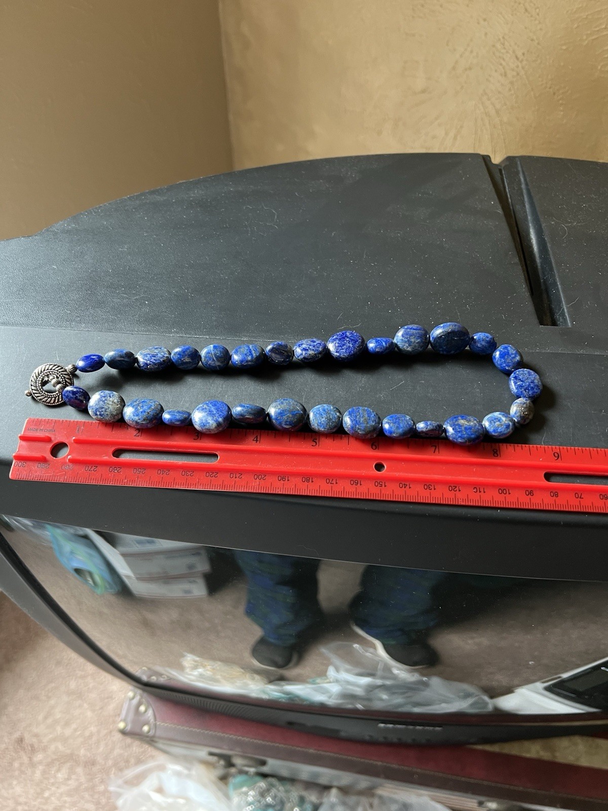 Lapis Lazuli Semiprecious Gemstone Necklace