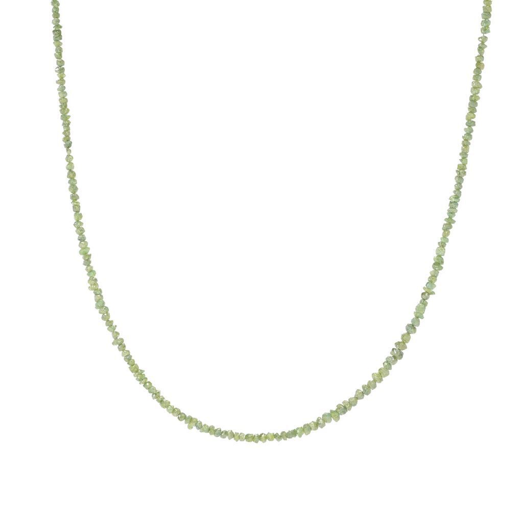 Artisan Silver by Samuel B. Diamond Strand 16″+2″ Necklace