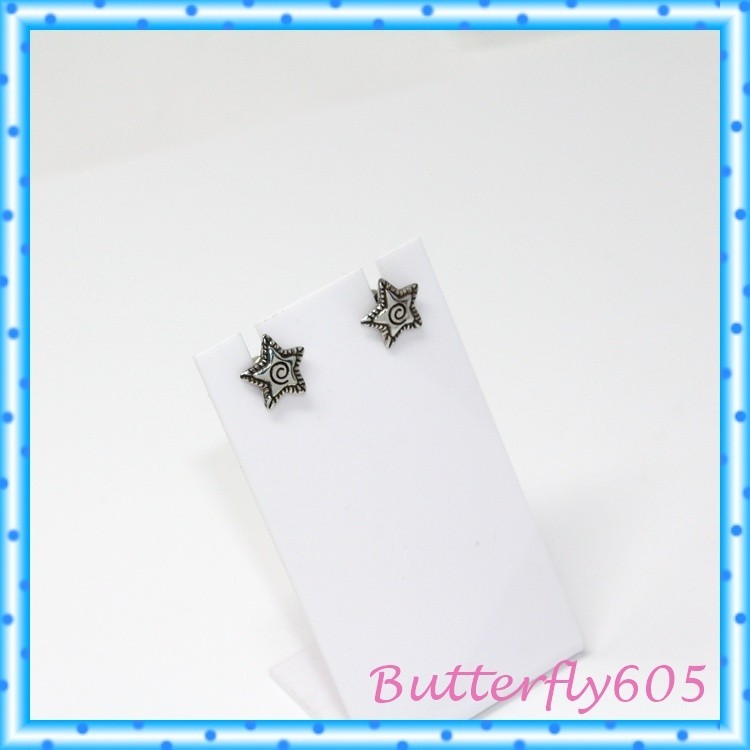 Brighton Star Mini Size Small Retired Vintage Post Earrings