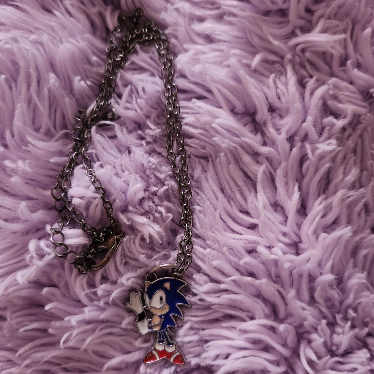 Sonic The Hedgehog Necklace Good Condition Cute Design
