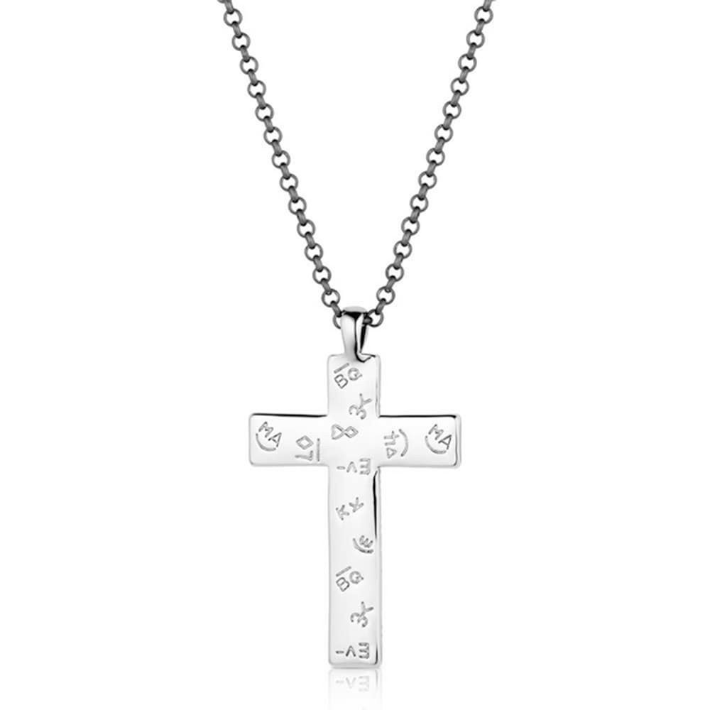 Montana Silversmiths Men’s Stability in Faith Cross Necklace