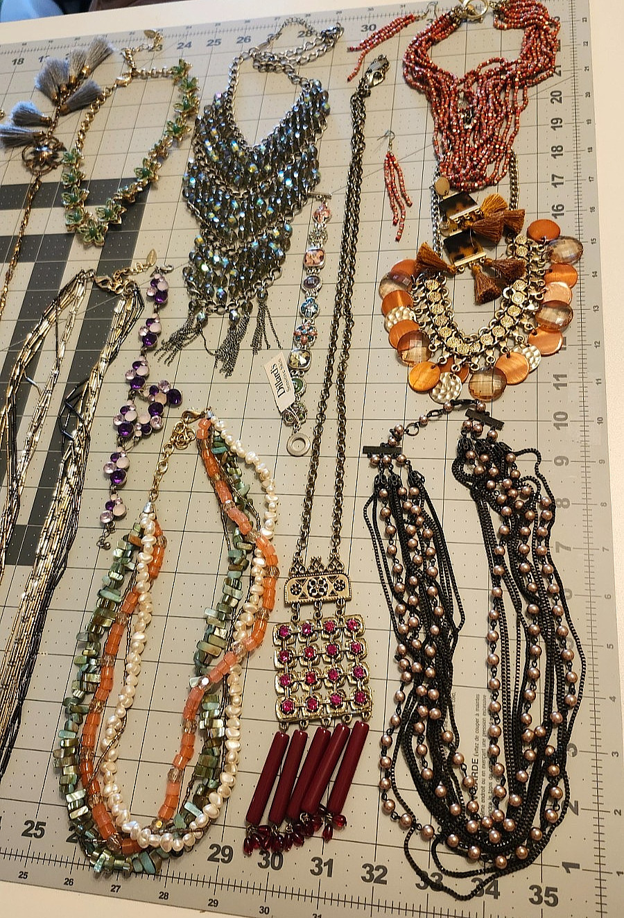 Costume Necklaces and Earrings, Coldwater Creek and Boutique, 1990s-early 2000s