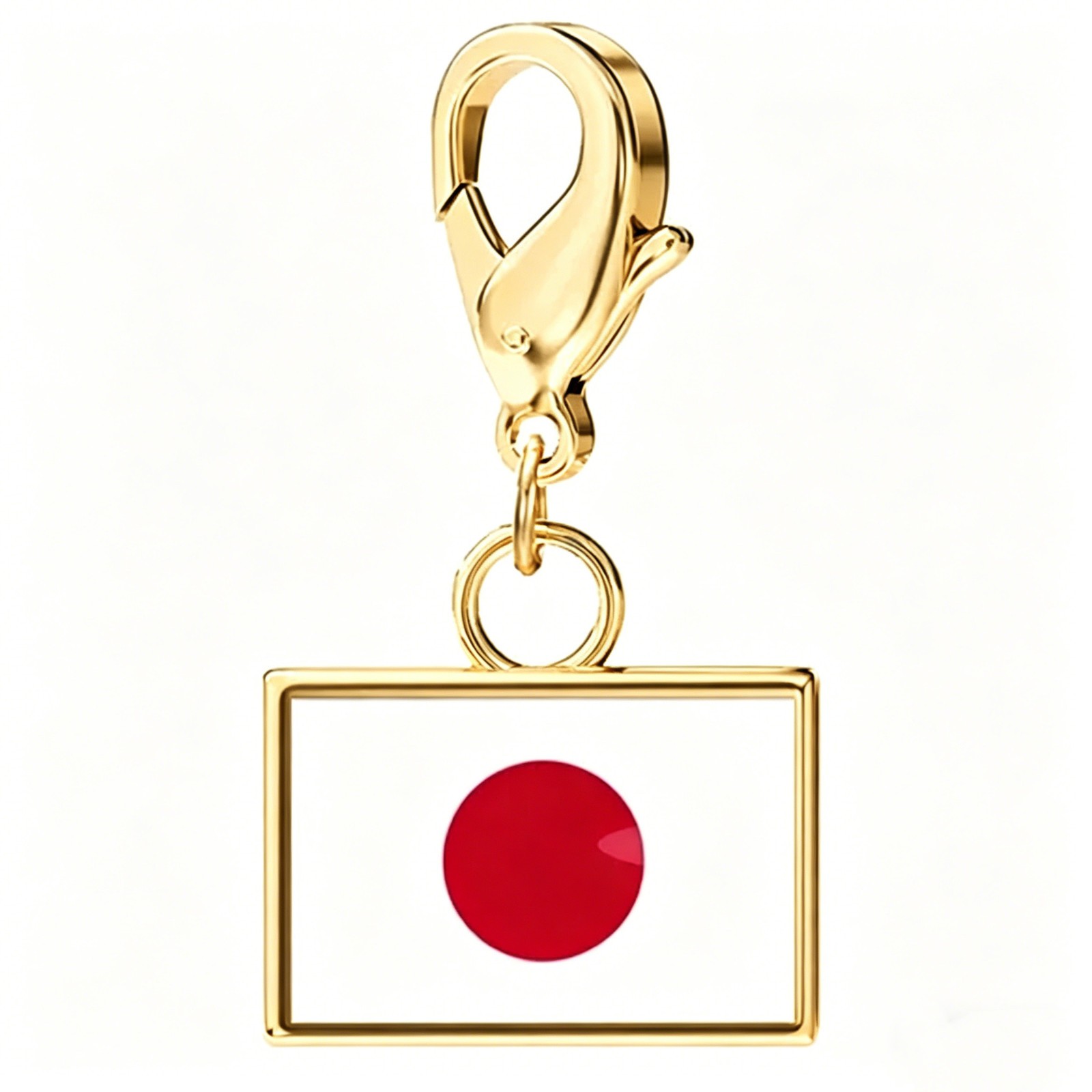 Recording Travel Memories Country Flag Charms Bracelet Stainless Steel Jewelry
