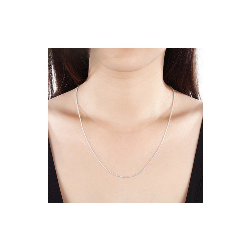 5/10pcs Hot Sale 925 Sterling Solid Silver 1mm Snake Chain Necklace Jewelry Gift