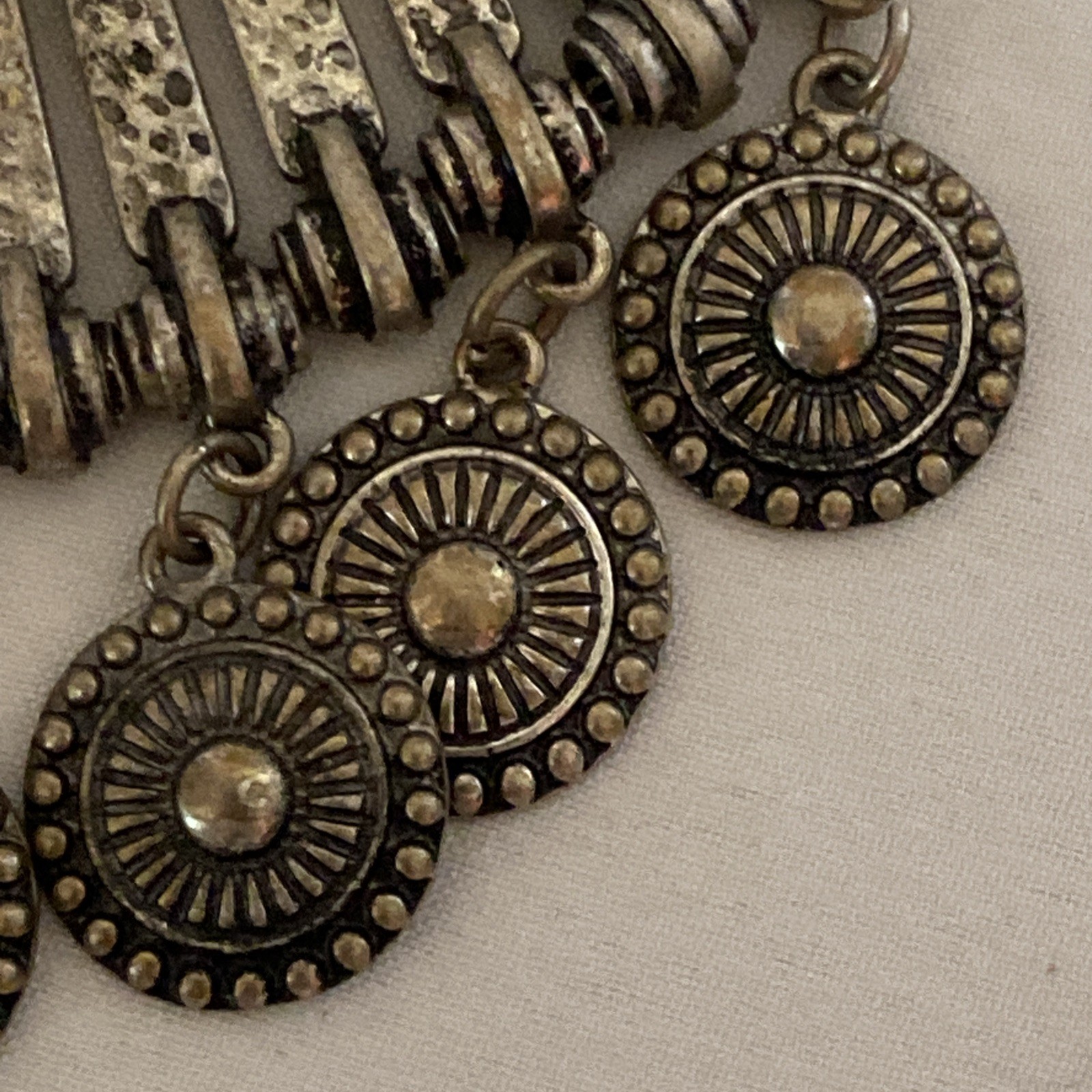 Bib Collar Statement Necklace Egyptian Style Vintage Women Jewelry (BOX 12)