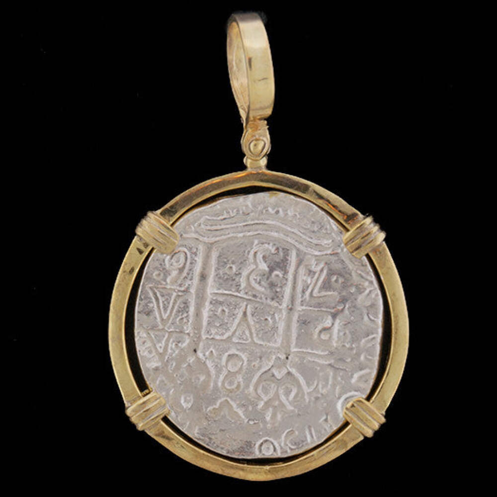 ATOCHA Sunken Treasure Jewelry – 8 REALE SILVER COIN PENDANT