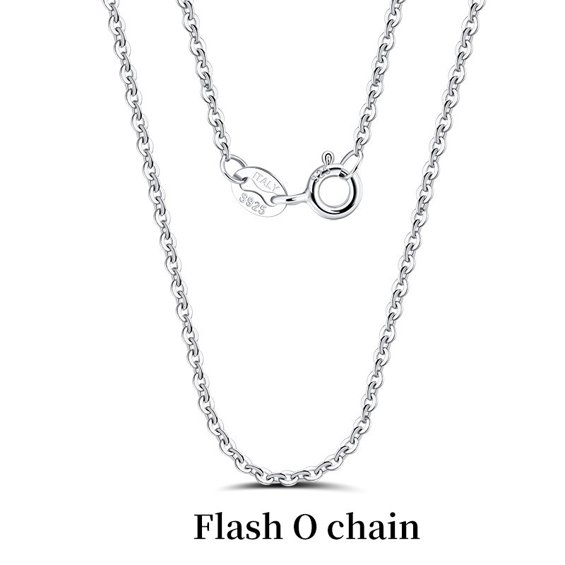925 Silver Plated Chain Necklace, Multi-Style, Lengths, Layering, Gift for Women