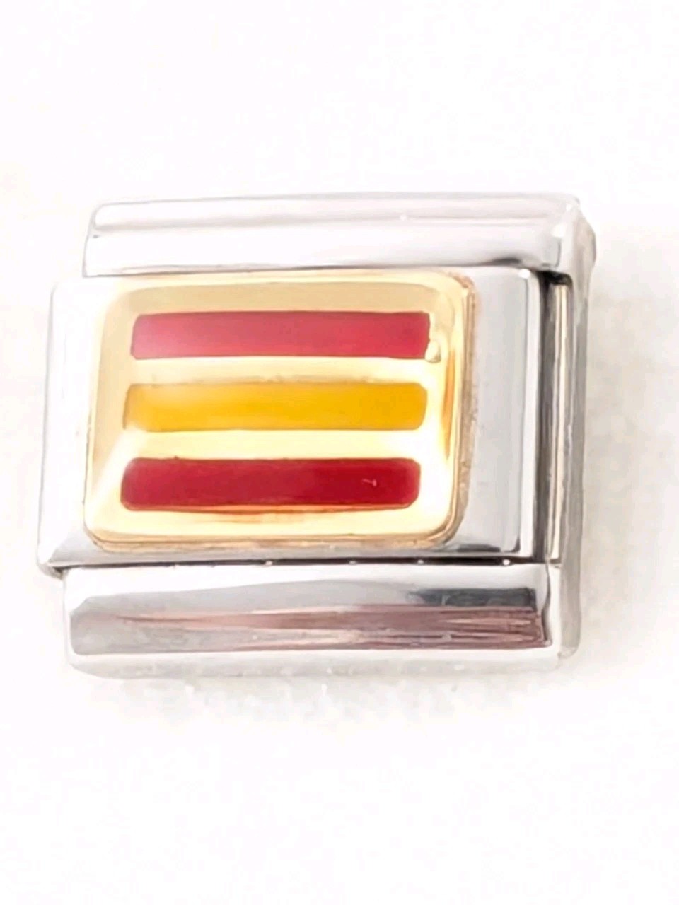 Authentic Nomination Spain Spanish Flag Classic Italian 9mm B130