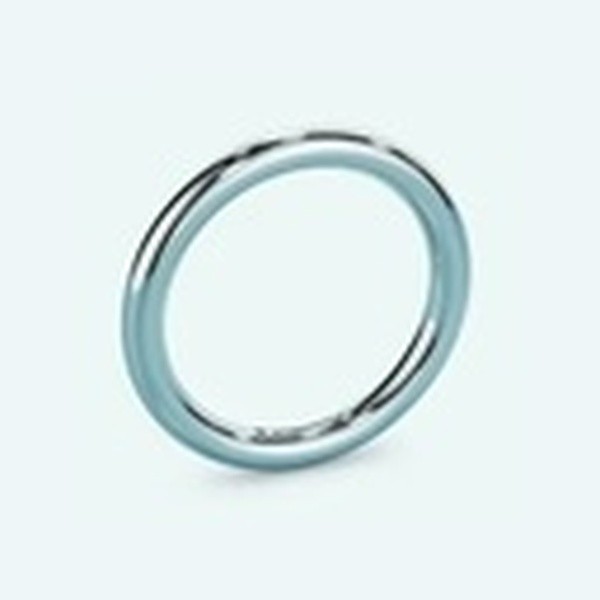 STUDIOCULT Roundth Ring – Silver Minimalist Band – Size 11 – Excellent Condition