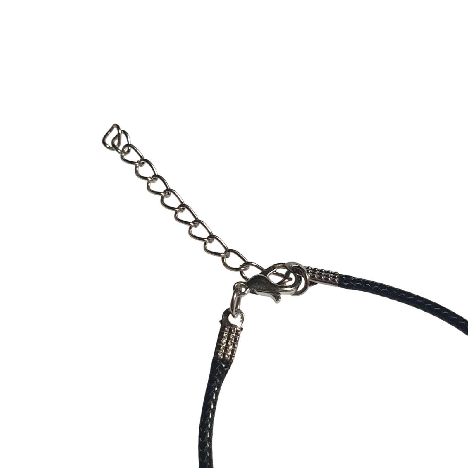 Pyrite Stone Necklace Raw Adjustable Black Cord Lobster Clasp Minimalist Design