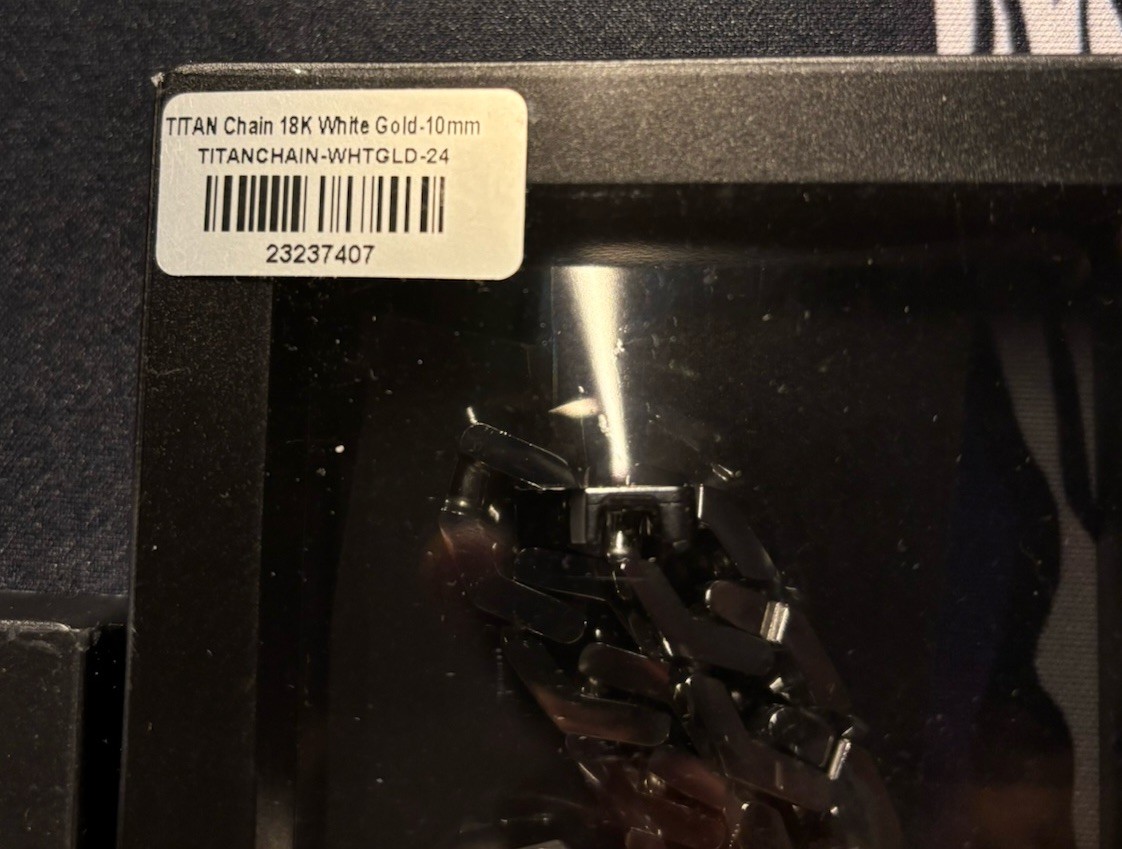 S-Force Titan Chain Necklace and Bracelet (Limited)
