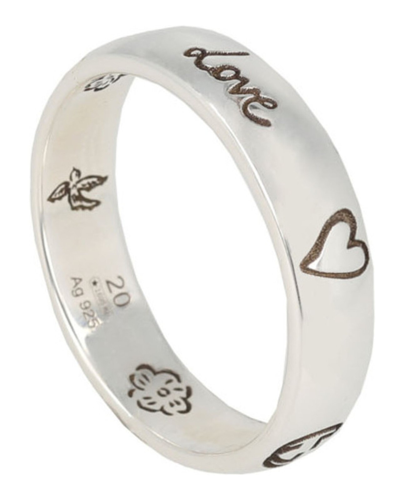 Gucci Womens Blind for Love Ring