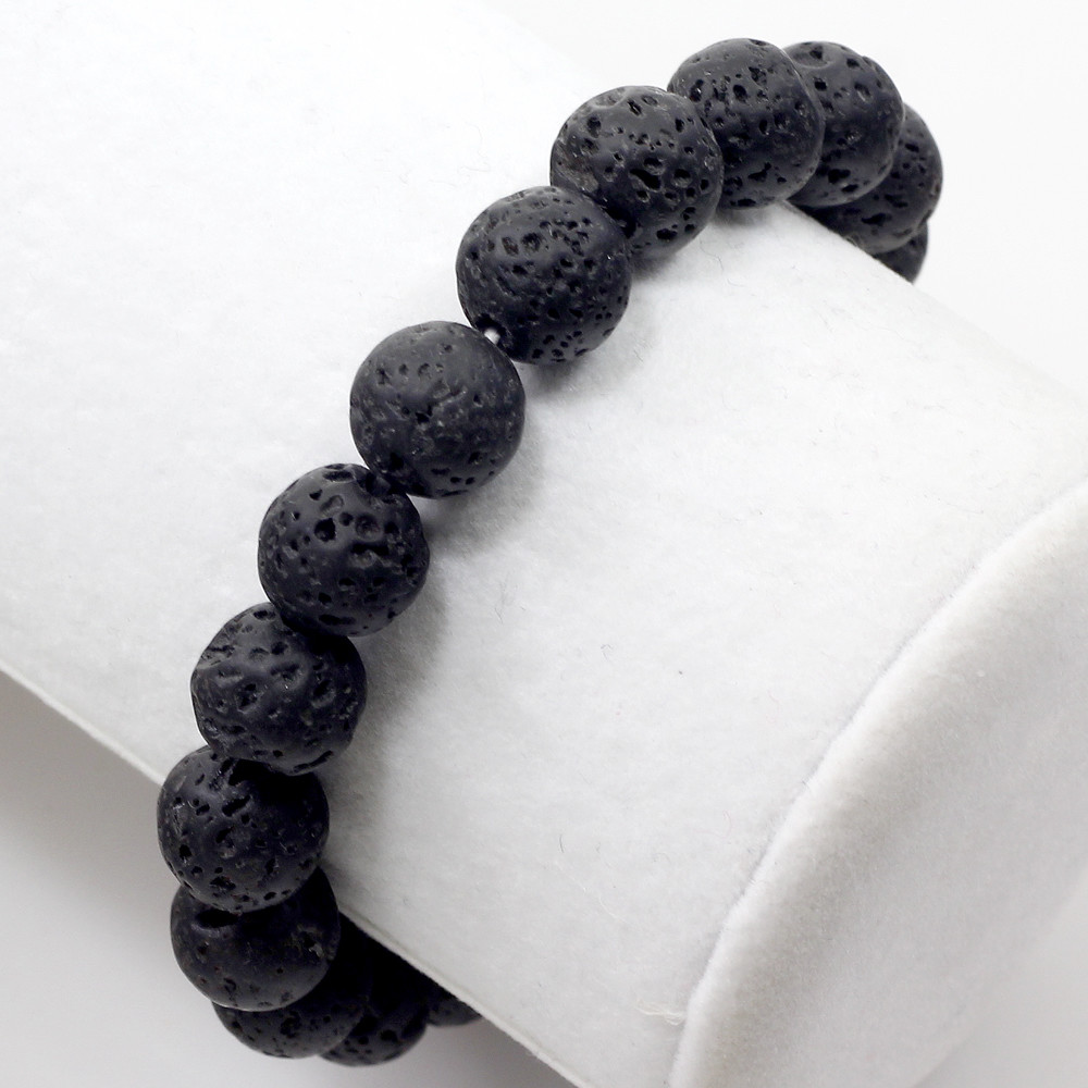 Wholesale Gemstone Bracelet Balance Elastic Stretch 4mm 6mm 8mm 10mm 12mm 7.5″
