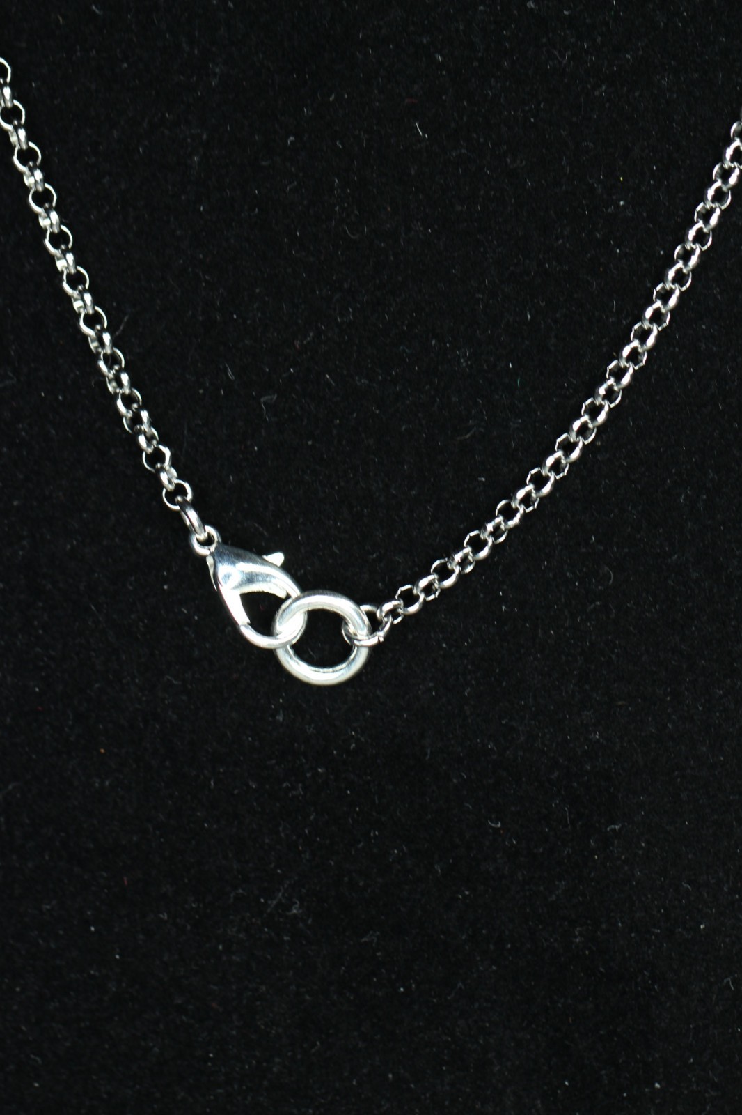 Dirt Bike Necklace Silver Pewter Charm 1″ Pendant 3mm Stainless Chain 18″ Biker