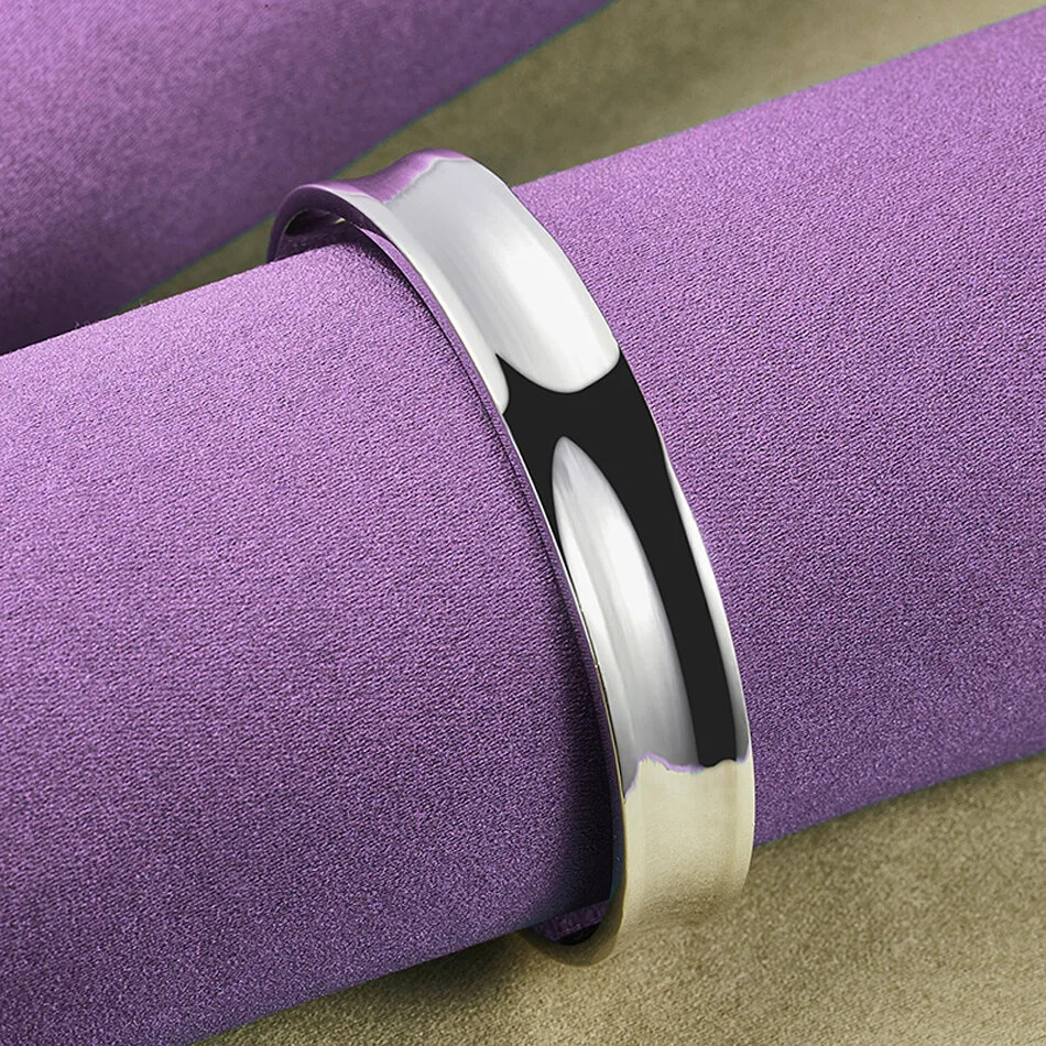 CHSHINE 925 Sterling Silver 8mm 12mm Adjustable Bracelet Bangle Jewelry Sets