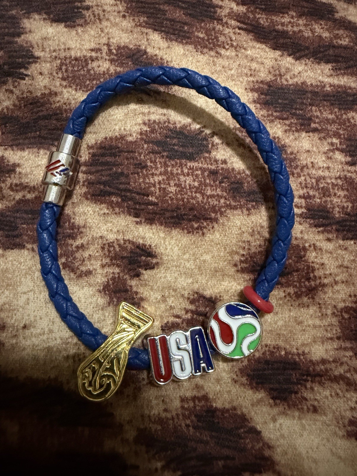 2026 FIFA World Cup USA Charm Bracelet – Limited Edition